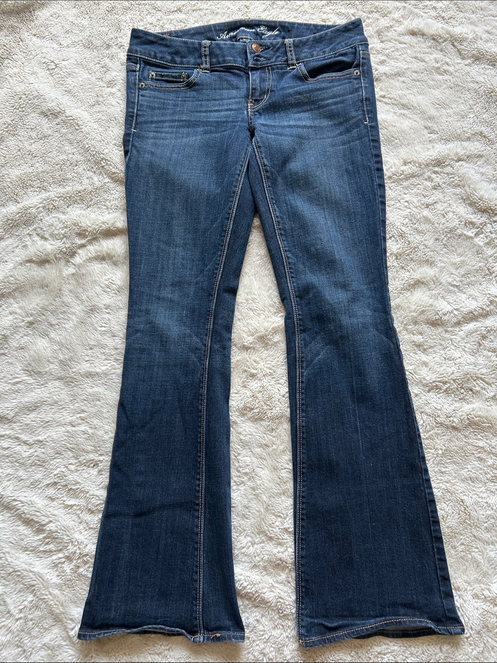 American Eagle Outfitters Dark Indigo Boot Cut Jeans